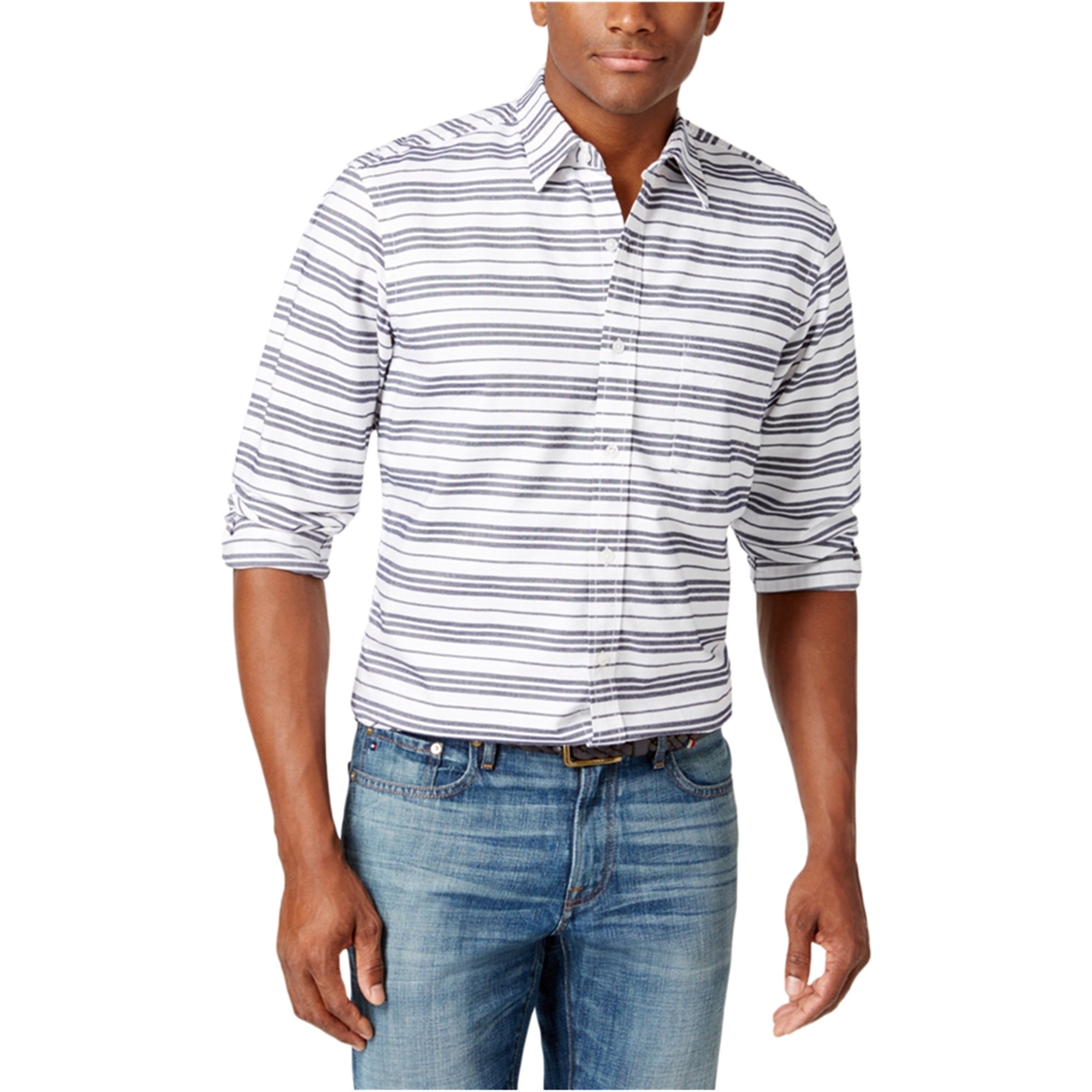Walmart mens striped shirt Clearance