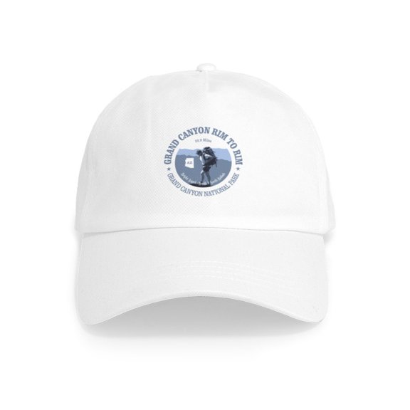 CafePress - Grand Canyon Rim To Rim Cap - Adjustable 100% Brushed Unisex Casual Cotton Baseball Cap, Beige, 1