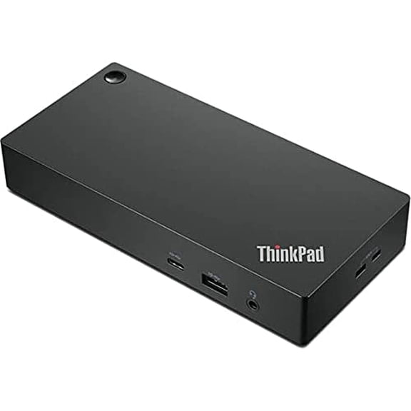 Restored Lenovo ThinkPad USB-C Dock Gen 2 (P/N 40AS0090US)  Dual/Triple Monitor Universal Dock with HDMI, 2 DisplayPort, USB-C Gen 2, 65W PD (Refurbished)