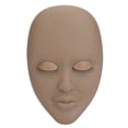 thumbnail image 1 of Lash Mannequin Head Silicone Mannequin Head With 6 Pair Replacement Eyelids For Practice Makeup Eyelash Extension, 1 of 8