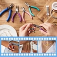 thumbnail image 6 of 5 Pcs Superb Jewelry Pliers Set, Jewelry Making Supplies Includes Round, Chain, Needle, Bent & Zipper Jewelry Pliers for Repair, Wire Wrapping & DIY Crafts, 6 of 8