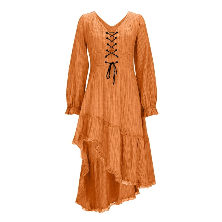 Fewfanhot Halloween Dresses for Women Elegant Classy Dark Feminine Dress: Pink Wave-Wrinkle Gothic Style with -Edge Lace Hem - Walmart.com Fewfanhot Halloween Dresses for Women Elegant Classy Dark Feminine Dress: Pink Wave-Wrinkle Gothic Style with -Edge Lace Hem - Walmart.com