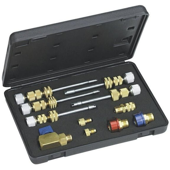 Universal AC Valve Core Remover & Installer - Black