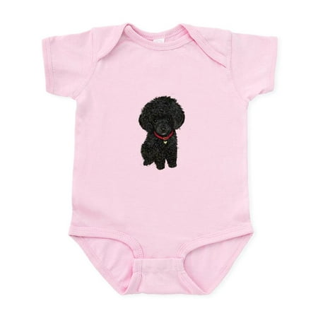 

CafePress - Poodle Pup (Blk) Infant Bodysuit - Baby Light Bodysuit Size Newborn - 24 Months
