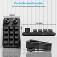 thumbnail image 4 of RGB Keyboard Hot Swap DIY Mechanical Keypad Dual Type-C Interface for PS Drawing, 4 of 9