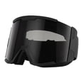 thumbnail image 3 of Skiing Protection Goggles, Anti Fog Air  System Adjustable Belt Ultra Wide View Field Ski Goggles  For Snowboarding Black Frame Grey Lens,Black Frame Silver Lens,Black Frame Red, 3 of 8