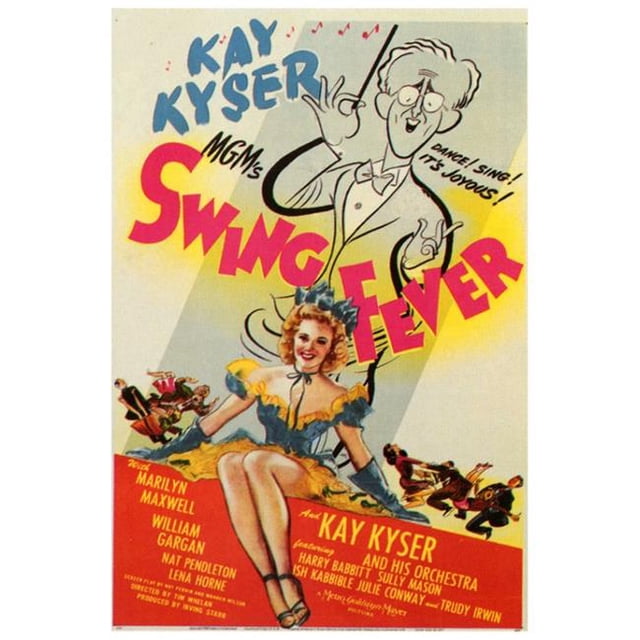 Posterazzi MOVCF9349 Swing Fever Movie Poster - 27 x 40 in.