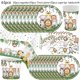 thumbnail image 3 of Jungle Animals Birthday Party Decorations Wild One Woodland Safari Paper Plates Cups Napinks Balloons Baby Shower Kids Supplies, 3 of 5