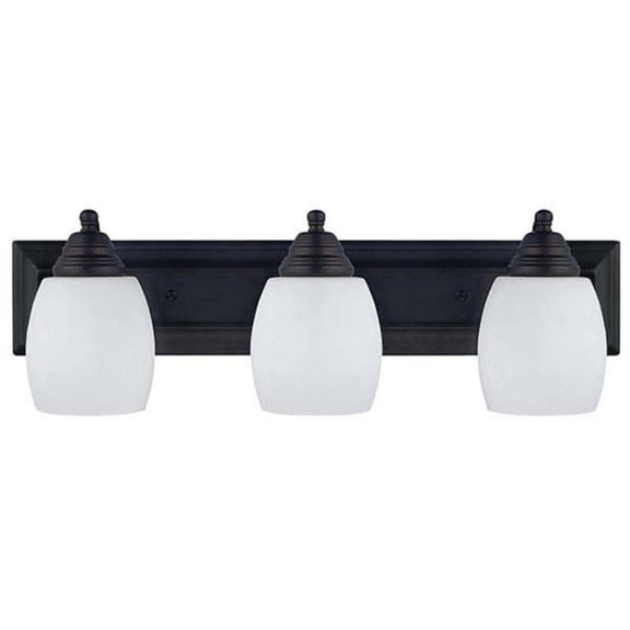 Canarm Ivl259a03 Griffin 3 Light 24" Wide Bathroom Vanity Light - Bronze