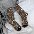 thumbnail image 5 of Vsdgher Fastfood 1 Crew Socks for Men & Women, Breathable Casual Athletic Ankle Socks, 5 of 6