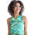 thumbnail image 3 of Ragstock Marbled Minty Green Mini Dress, 3 of 4
