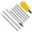 8 section rod, variant on lanema Multiple Gutter Cleaning Brush Sturdy Tool for Residential and Commercial Use