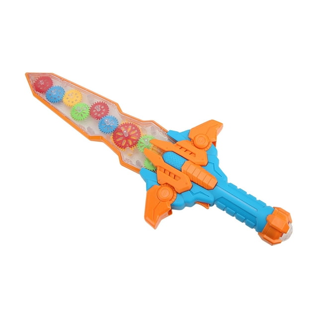 Juguete De Espada De Plástico, Juguete De Espada Para Niños Deformable 2 Piezas Súper Brillante Duradero Para El Hogar