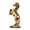 Gold, variant on TISHITA Horse Statue Horse Sculpture Tabletop Ornament, Furnishing Animal Collectible Statue Horse Figurine for Bookshelf Living Room White