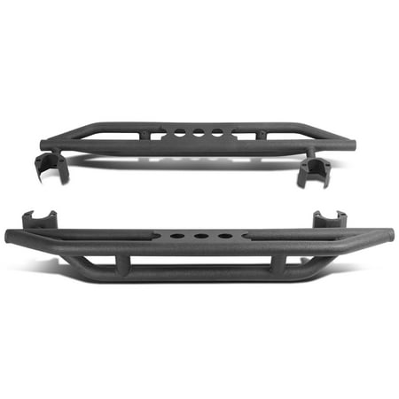 For 07-16 Jeep Wrangler JK 2Dr Rock Crawler Side Step Armor Bar Running Board 08 09 10 11 12 13 14 15