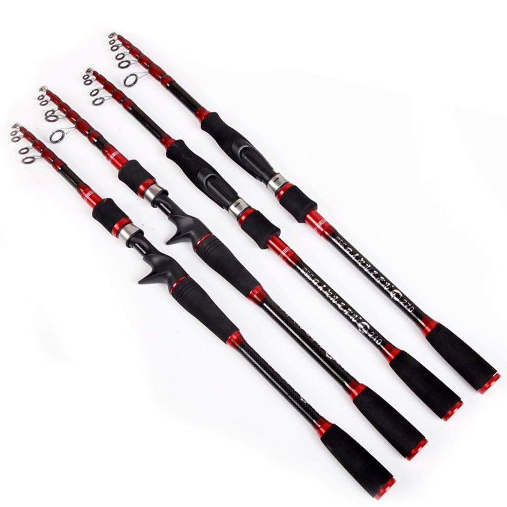 Scalable Lure Fishing Rod Straight Shank Portable Lure Fishing Rod 1.8m