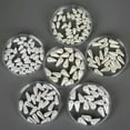 thumbnail image 3 of U8MO 6x10mm 6x14mm 8x14mm Teardrop Shape Plastic Imitation Pearl Loose Beads-8x14mm 50pcs-White, 3 of 7