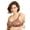 Camel Leopard Floral, variant on Women's Soft Caress Bra