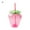 No Pendant, variant on Visland Strawberry Shaped Cup with Straw Cute Plastic Cups Summer Cold Drinking Water Bottle for Girls Women 16.9 Oz