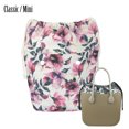 thumbnail image 2 of New Large Capacity Classic Mini Drawstring Colorful Inner Lining Insert for Big Mini Obag Canvas Inner Pocket for O Bag classic 12, 2 of 6