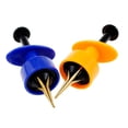 thumbnail image 1 of 2pcs Appâts de Poisson Clips Légers avec des Bandes en Caoutchouc Accessoire de Pêche, 1 of 7