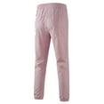 thumbnail image 3 of YLSDY Mens Joggers with Pockets High Waisted Comfortable Lightweight Workout Pants Fall Casual Loose Fit Sweatpants Pink L, 3 of 3