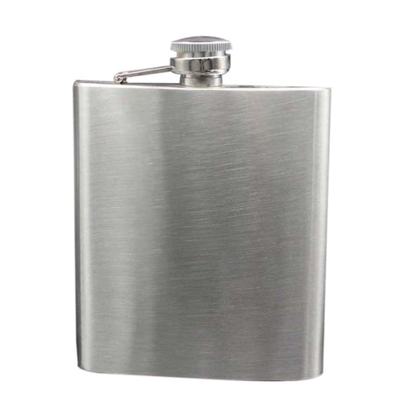 Toystoory Petaca de bolsillo de acero inoxidable Whisky Licor Vino Pot Flagon Camping Barra de herramientas No.10 NO1