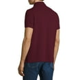 thumbnail image 2 of Ma Croix Mens Pique Polo Shirt Regular Fit Short Sleeve Plain Cotton Tee, 2 of 4