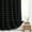 Black, variant on Black Boho Farmhouse Shower Curtain with Tassels, Rustic Cottagecore Aesthetic Bohemian Chic Modern Bathroom Decor Heavy Thick Waffle Textured Fabric Shower Curtain Set with Hooks, 72x72