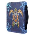 thumbnail image 3 of HELLHERO Sea Turtle Bible Cover, Protective PU Leather Bible Covers for Bible Study Prayer, Large Capacity Bible Book Protective Case Covers, 3 of 12