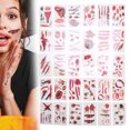 thumbnail image 3 of Wound Scar, Safe Temporary Wound Tattoos Long Lasting Multifunctional  for Party for Cosplay, 3 of 7