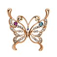 thumbnail image 1 of Alamode LO2793 Women Imitation Rhodium White Metal Brooches with Top Grade Crystal in Multi Color, 1 of 1