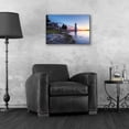 thumbnail image 4 of Epic Art 'Dusk at Rock Island' by Lori Deiter, Acrylic Glass Wall Art, 24"x16", 4 of 8