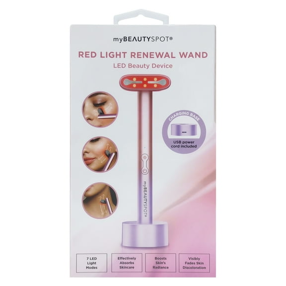 My Beauty Spot Red Light Renewal Wand for Face and Neck