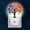 A3470, variant on Night Light Plug into Wall,Dusk to Dawn Sensor Auto-On/Off for Bathroom, Hallway,Kids Room-Daisy Flower On Blue Wooden