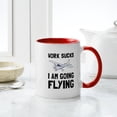 thumbnail image 4 of CafePress - Work Sucks Flying Mugs - 11 oz Ceramic Mug - Novelty Coffee Tea Cup, 4 of 4