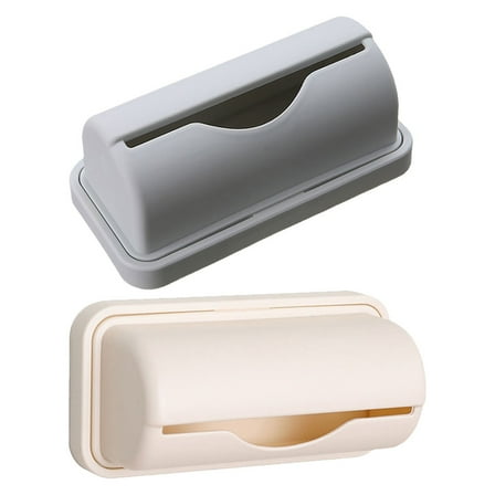 FRCOLOR  2 Pcs Grocery Bag Holder Trash Can Dispenser Garbage