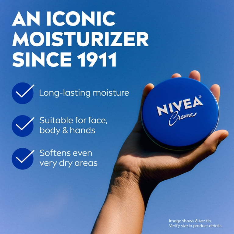 NIVEA Creme: Daily Skin Care Moisturiser for Soft Skin, Extended