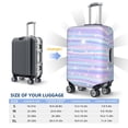thumbnail image 5 of Picia Striped Gradient Luggage Protector Cover Thicken Suitcase Protector Cover Fit 18-32 Inch Luggage-X-Large, 5 of 9