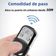 thumbnail image 4 of 4Pcs 433MHz Waterproof 4-Button Universal Copy Remote Controls for Electric Gates - Duplicator Transmitters Compatible with Most Rolling Code & Fixed Code Gate Opener Systems, Easy Pairing for Garage, 4 of 7
