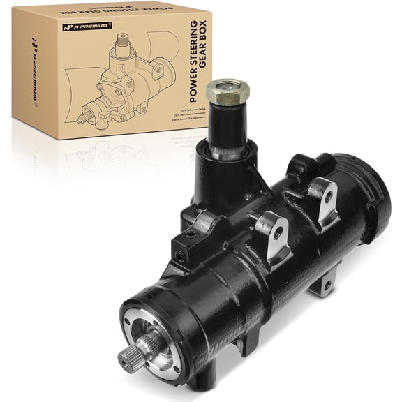 A-Premium Complete Power Steering Gear Box Gearbox Assembly Compatible with Chevy Blazer 95-05, Caprice 95-96, Impala 95-96, S10 95-03 & GMC Jimmy 95-99, Sonoma 95-03, RWD Only, 15059802 26044624