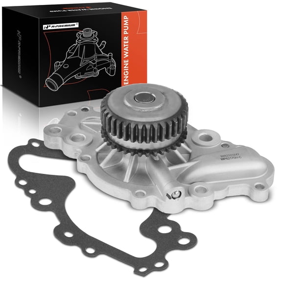 A-Premium Engine Water Pump Compatible with Chrysler 300 Sebring Dodge Avenger Charger 2008-2010 Magnum 2008 V6 2.7L
