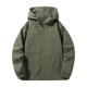 thumbnail image 2 of Puntoco Chaqueta Informal Holgada De Manga Larga Con Capucha Y Cremallera Para Hombre, 2 of 9