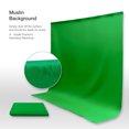 thumbnail image 2 of LS Photography 5 x 10 Ft. Green Fabricated None Gloss Backdrop Background Screen for Photo Video Studio, WMT1046, 2 of 6