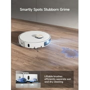 Dreame X40 Ultra Robot Vacuum, Removable & Liftable Mop, 12000Pa Suction, 158°F Mop Self Cleaning