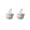White, variant on 2pcs Ring Nail Dust Brush, Soft Bristle Manicure Cleaning Brush for Nail Art