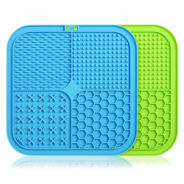 Almohadilla para lamer para perros con ventosa Alimentador lento para perros Almohadilla para lamer para perros Almohadilla para mascotas MFZFUKR CPB-US-ZMR43-3
