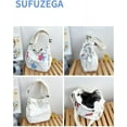 thumbnail image 5 of JUYGO Cute Messenger Bag Casual Crossbody Bag for Women Star Bag Aesthetic Bag Tote Bag Purse, 5 of 6