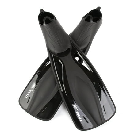Long Diving Flippers Whale Adult Flexible Comfort Swimming Fins Submersible Long Swimming Snorkeling Foot Profession Diving Fins Flippers Water Sports ()