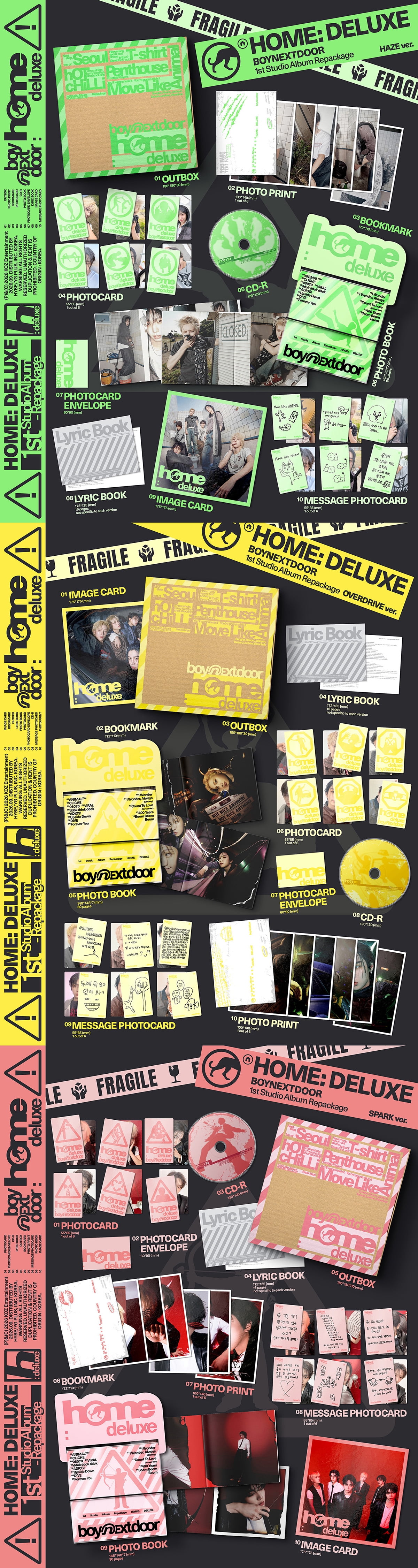 BOYNEXTDOOR - HOME: DELUXE (SPARK Ver.) (Walmart Exclusive) - CD